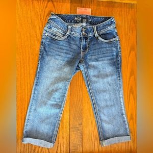 Women's Ariya Jeans Cuffed Capris, 5/6